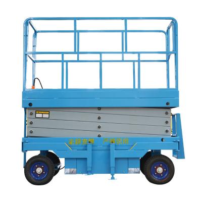 China Qiyun Hot Sale Mobile Hydraulic Scissor Used For Maintenance And Cleaning Of  Equipment à venda