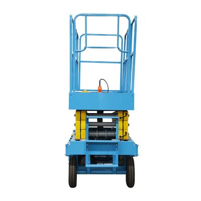 China Qiyun Brand Approved Mobile Hydraulic Scissor Lift Field Power Facilities Using For Sale for sale