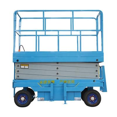 China Qiyun High Quality Mobile Hydraulic Scissor Lift Popular Used In Workshop Te koop