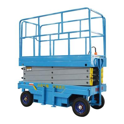 China Capacity Hydraulic Scissor Lift Mobile Adjustable Aerial Lift Platform Table With CE ISO à venda