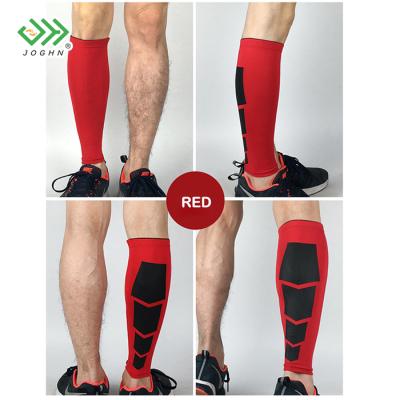 China Adult JOGHN Sports Calf Breathable Shin Leg Support Sleeve Adjustable Compression for sale