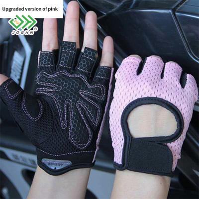 China Lightweight Cycling Gloves Anti-sweat Hand Men Women Half Finger Gloves Anti-slip Breathable Sports Gloves for sale