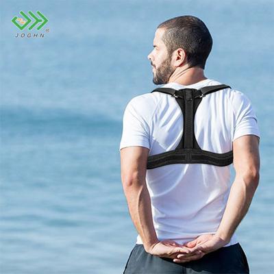 China JOGHN 2021 Back Braces High Correction Lumbar Back Support Posture Corrector Brace Elastic Comfortable Band Belt for sale