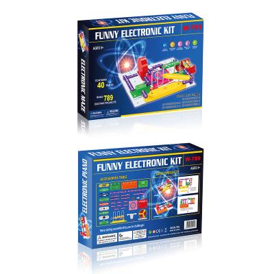 China Interesting Electronic Exploration Kit Stem Building Block For Kids 8+ for sale