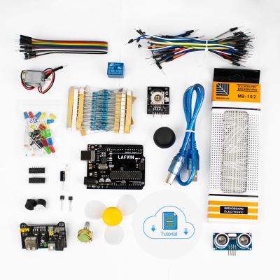 China STEM LAFVIN Education Basic Starter Kit For Arduino Set R3 Learning R3 Kit With Course for sale