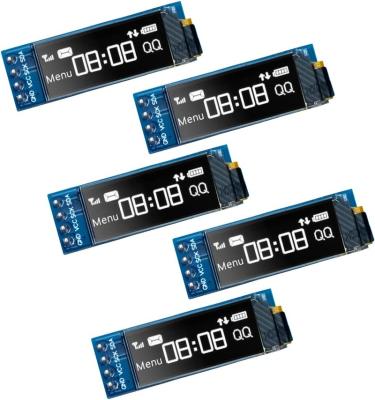 China 0.91 Inch I2C OLED Display Module I2C OLED Screen Driver Raspberry Pi I2C I2C DC 3.3V~5V Display Module for sale