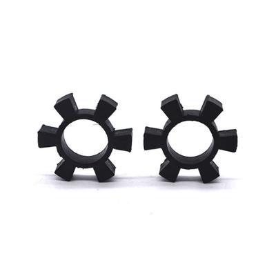 China Spider Type Element Plum Blossom Buffer Elastic Rubber Coupling Spider Element Hotels Rubber Coupling for sale