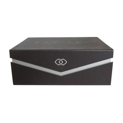 China Flip Top Rigid Chocolate Sweet Handmade Packaging Customized Packaging Boxes Black Invitation Box zu verkaufen