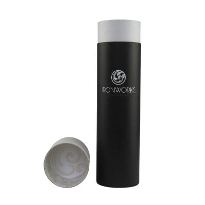 Κίνα Biodegradable Custom Paperboard Cylinder Round Eco Friendly Wine Bottle Box Box Matte Paper Packaging προς πώληση