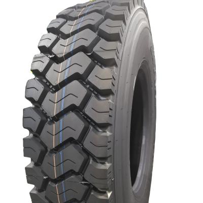 China high quality truck tire 12R22.5 specially used on bad road condition pattern depth 24.5 Howo for sale