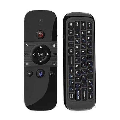 China TV Promotion Price 2.4G Mini Keyboard M8 Air Mouse With Chargeable M8 Battery Voice Remote Control for sale