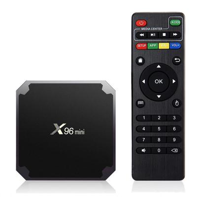 China Mini TV Box 2019 New Hd 1080P Video 1GB 8GB Smart TV BOX Firmware Update S905W 4K X96 Mini Android 7.1 TV Box for sale