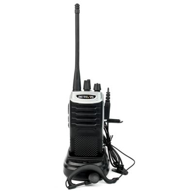 China Backup Alarm Retevis RT7 Walkie Talkie 16Channel UHF400-470MHz 2W FM 1000mAh Handheld Two Way Radio With Headset Local Free US Shipping for sale