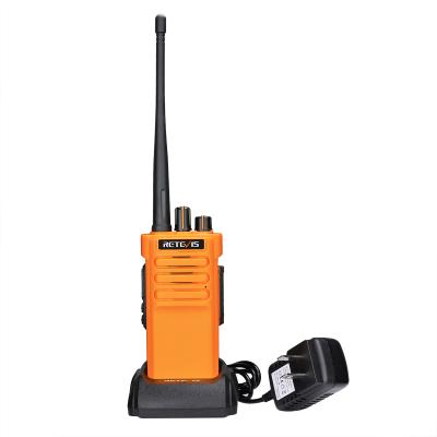 China Luminous Color For New Retevsi RT29 10W Long Range Walkie Talkie Orange Outdoor UHF VOX Scan Two Way Radio For Mountaineering Skiing Hiking for sale