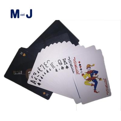 China Promotional Paper Or Plastic Playing Cards Package Advertising Poker Playing Cards for sale