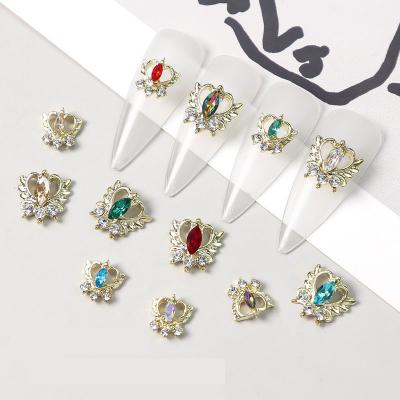 China Nail Art Metal Time Finger Beauty Multi Size Bag Custom Crystal Rhinestone Stone Decoration Design Flatback Metal Free Sample Glass for sale