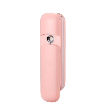 China Acne Treatment Mini Powered USB Recharge Automatic Portable Facial Professional Fine Water Nano Mist Mist Sprayer Facial Beauty Sprayer for sale