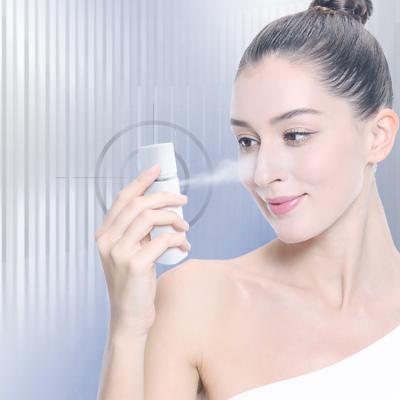 China Amazon mini jet beauty facial mist machine DEEP CLEANSING electric handy nano facial sprayer facial steamer for sale