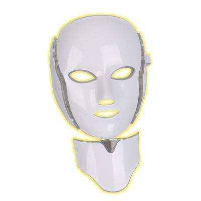 China Portable Led Acne Treatment Therapy Light Mask Professional Beauty Salon Equipment 7 Color Led Therapy Light Mask for sale