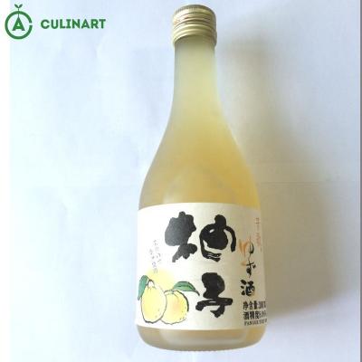 China Japanese Sake Bottles 300ml Sugar Free Grapefruit Wine Taste Good for sale