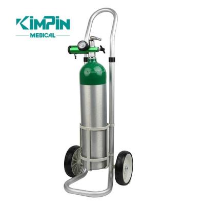 China Medical Areas Aluminum Medical Oxygen Gas Cylinder With CGA870 Valve for sale