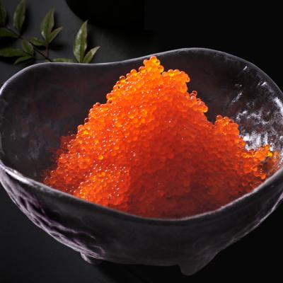 China Cheap Price FROZEN Seasoned Flying Fish Roe Frozen Tobiko for sale