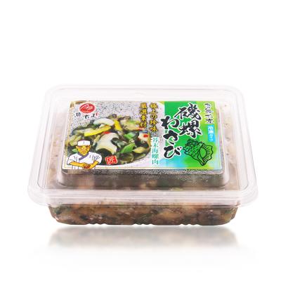 China Spicy wasabi whelk wasabi sea snail seasoned sea snail for sale