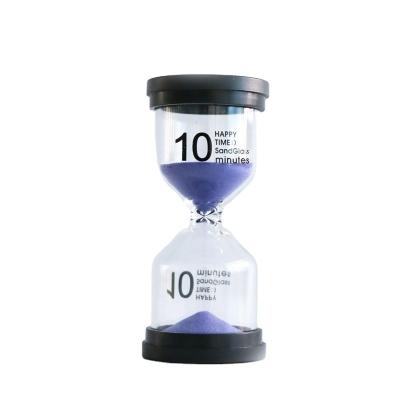 China Plastic Acrylic Sand Clock Timer Sand Timer 10 Minute Sand Timer Sand Timer for Games Classroom Home Office for sale