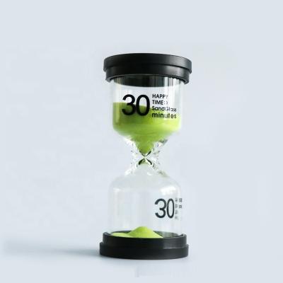 China Plastic Acrylic Sand Clock Timer Sand Timer 30 Minute Sand Timer Sand Timer for Games Classroom Home Office for sale