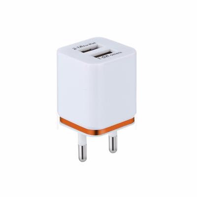 China Wholesale Universal Mobile Phone Tablet MP3 5V 2.1A Mobile Phone USB Charger Block for sale