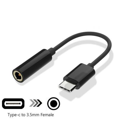 China USB C Earphone to 3.5mm Earphone Adapter Earphone Jack Adapter Type C to 3.5mm Audio Cable Compatible with Samsung Galaxy S20 for sale