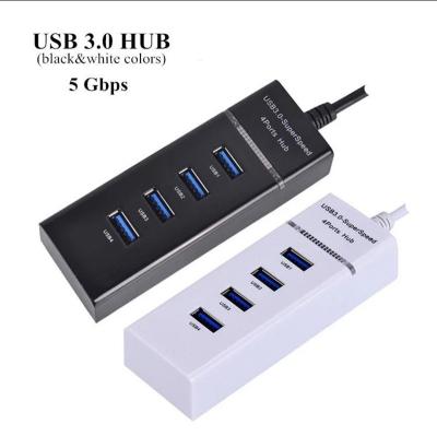 China Charge + Data Transfer+Plug & play+OTG 3.0 USB Hub 4 5Gbps USB Port Splitter Adapter Multi Port USB HUB 3.0 Splitter Expander 3.0 for Mackbook PC for sale