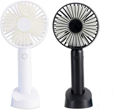 China Stand Can Use As Phone Holder 3 Speed ​​Adjustable USB Desktop Personal Portable Handheld Small Mini Fan, Rechargeable Eyelash Fan For Makeup for sale