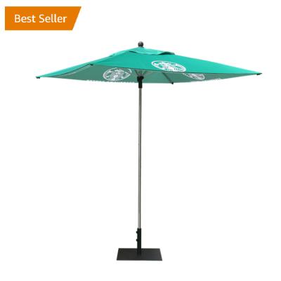 China Modern Large 7.5ft Umbrella, 9ft Market Beach 4 Panel Patio Umbrellas For Outdoor Use for sale