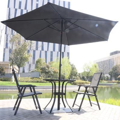 China Modern Wholesale Commercial Outdoor Garden Market Patio Umbrella Umbrella With Bases Parts for sale