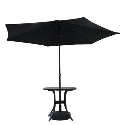 China Large Modern Commercial Outdoor Large Patio Umbrella Frame Large Patio Umbrella with Bases Parts for sale