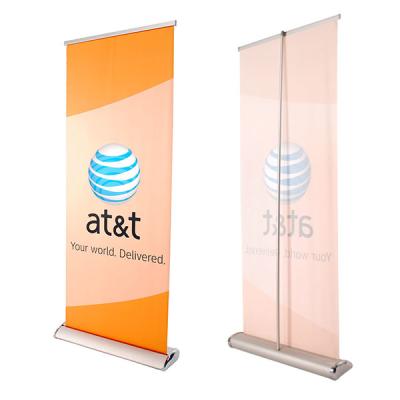 China Exhibition Stand 120cm Free Custom Easy Up Display Banner Stand Advertising Roll / Trade Show / Advertising Up Banner Stand for sale