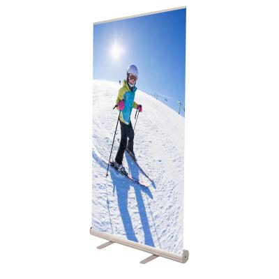 China Display shows Chinese factory easy up portalbe roll up banner stand display pull up stand retractable roll banner for sale