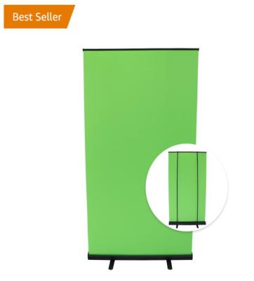 China New Design Solid Color Green Screen Portable Backdrops For Photography Studio Chromakey Green Screen Wallpaper for sale