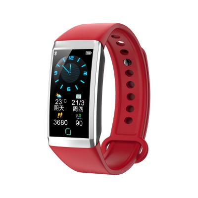 China MP3 Playback TD19 1.3inch-Large Touch Screen BT4.0 IP67 Waterproof Full Heart Rate Blood Pressure Monitoring Smartwatch for sale