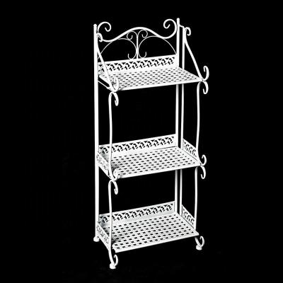 China Stocked Hot sale storage rack system 3 layer iron rack stand for plants for sale