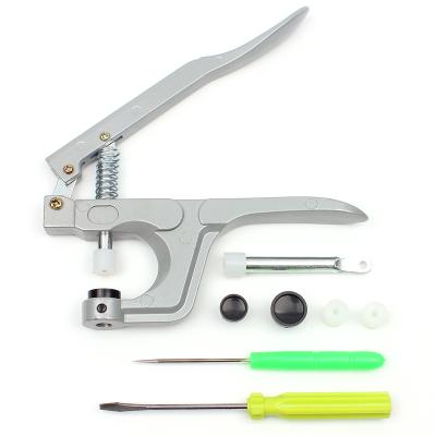 China Plastic Snaps Tool Resin Snap Fastener Installation Tool, Plastic Snap Press Pliers Buckle Snap Fastener Hand Pressing Pliers Tool for sale