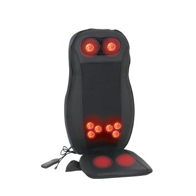 China China Hot Selling Wholesale Body Vibration Heated Shiatsu Massager Auto Back Cushion for Car and Chair for sale