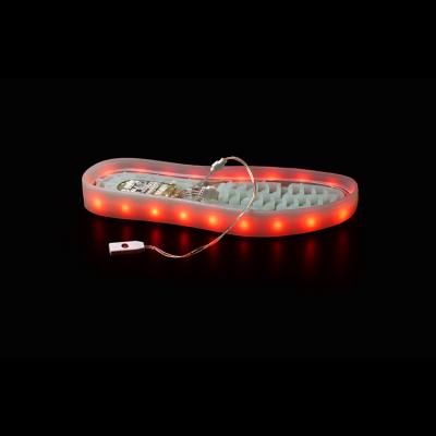 China Popular Fashion 24 LED Shoe Light Brazil Mexico Color Changing Flash Shoes Led Strip Light for sale