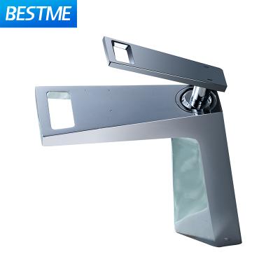 China BESTME Faucets Bathroom Basin Faucet Mixer Tap Metered Popular Basin for sale