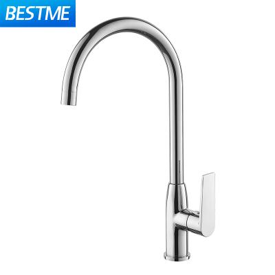 China Modern Design Filter Kitchen Faucet Modern Design Kitchen Faucets Brass Sink Faucet Metered Durable Water Faucet for sale