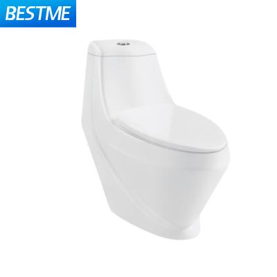 China Double-flow Apartment Use Soft Closing Toiletries One Piece WC Sanitary Toilet Bowl for sale