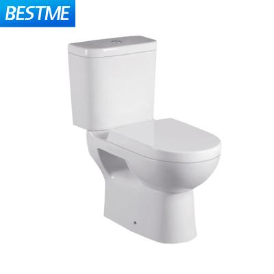 China Double-Flow WC Sizes Ceramic S-trap / P-trap Wash Down Sanitary Ware Toilet Bowl for sale