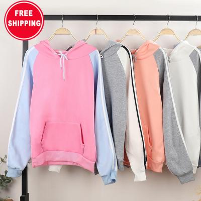 China New Design Anti-wrinkle Custom Plain Hoodies Cover Up Streetwear Oversize Women's Fashion Hoodies Unisex Hoodies for sale