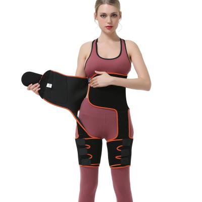 China Neoprene Thigh Booty Booty Lifter Logo Gym Workout Waist Trimmer and Trainer Custom Antibacterial Waist Shaper for sale